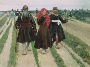С.А. Коровина «В дороге» (1902, ГТГ)