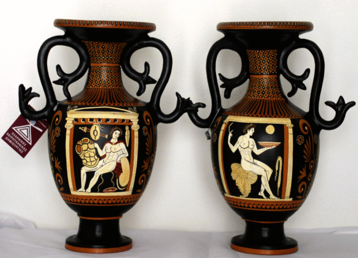 Особенности древнегреческой вазописи