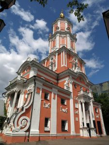 Церковь Архангела Гавриила. 1703–1707, Москва. Мастер Иван Зарудный