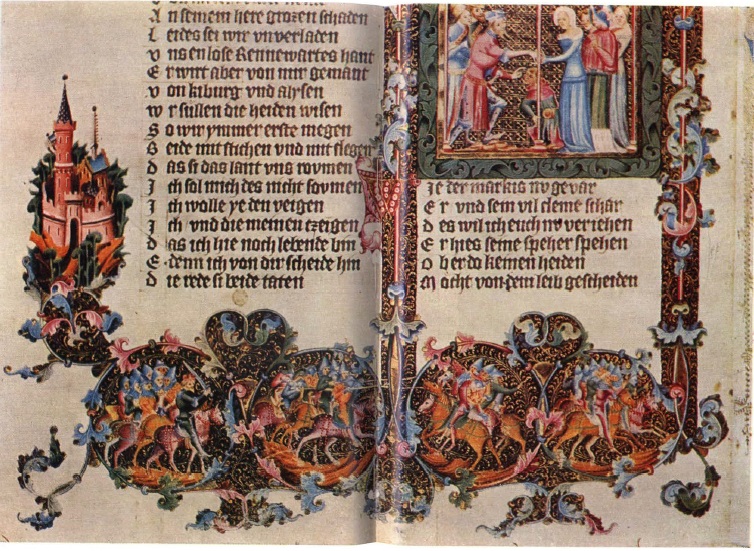 Рукопись Виллегальма. Фрагмент. 1392-1393