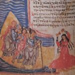 Crossing Red Sea and Miriam dancing