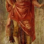 Браманте, Донато Античный воин Около 1477 127 x 285 см Фреска Милан. Пинакотека Брера
