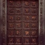 Гиберти, Лоренцо Баптистерий. Северные двери 1404-1424 Бронза, позолота Флоренция. Баптистерий