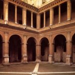 Браманте, Донато Внутренний двор церкви Санта Мария делла Паче Закончен 1504 Рим