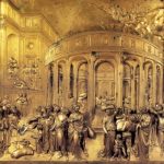 Гиберти, Лоренцо Врата рая. История Иосифа 1425-1452 80 x 80 см Бронза, позолота Флоренция. Баптистерий