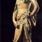 Донателло Давид 1408-1409 Высота: 191 см Мрамор Флоренция. Национальный музей Барджелло