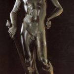 Донателло Давид 1444-1446 Высота: 158 см Бронза Флоренция. Национальный музей Барджелло