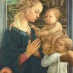 Липпи, Фра Филиппо Мадонна с двумя ангелами Вторая треть 15 века 92 x 63 см Дерево Флоренция. Галерея Уффици