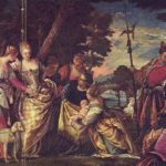 Веронезе, Паоло Нахождение Моисея Вторая треть 16 века 178 x 277 см Холст, масло Дрезден. Картинная галерея