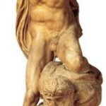 Микеланджело Буонаротти Победа Около 1520-1525 Высота: 261 см Мрамор Флоренция. Палаццо Веккио