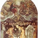 Эль Греко Погребение графа Оргаса Около 1586 480 x 360 см Холст, масло Толедо. Сан Томе