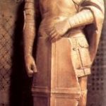 Донателло Св. Георгий 1416-1417 Высота: 209 см Мрамор Флоренция. Музей собора