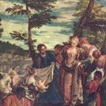 Веронезе, Паоло Спасение младенца Моисея из вод Нила Вторая треть 16 века 50 x 43 см Холст, масло Мадрид. Прадо