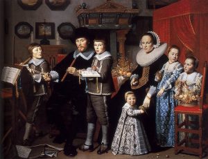 Hendrick Cornelisz. van Vliet. Portrait of Michiel van der Dussen and His Family