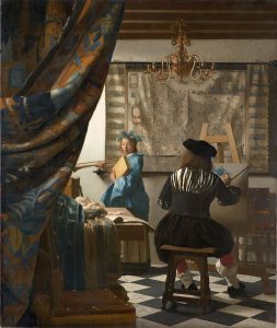 «Искусство живописи». Ян Вермеер Дельфтский, ок. 1666-1667 гг.