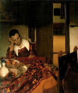 Спящая девушка. 1656—1657. Метрополитен-музей. Нью-Йорк