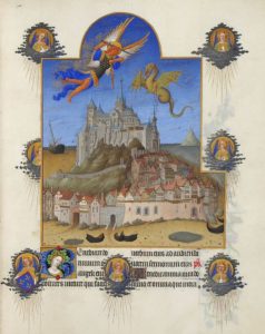 Битва архангела Михаила с драконом, Роскошный часослов, Лимбурги