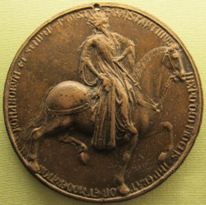 Копия медали с Константином на коне, принадлежавшей Ж.Беррийскому