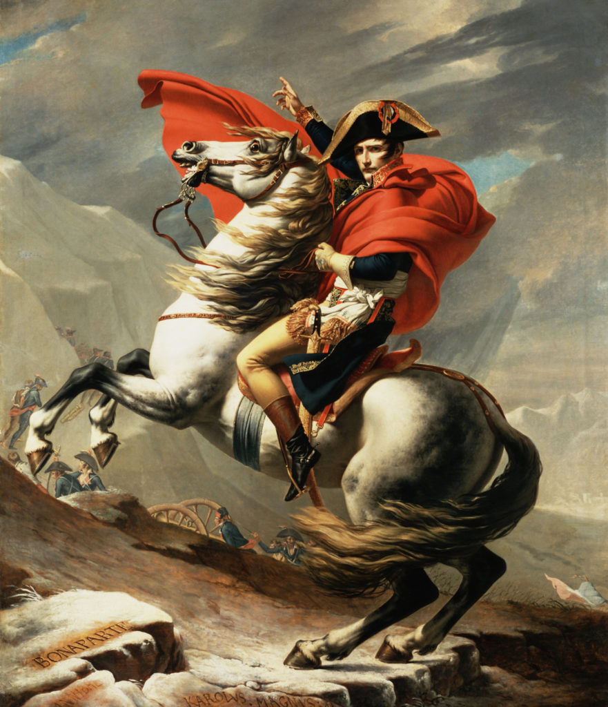 Наполеон на перевале Сен-Бернар 1801