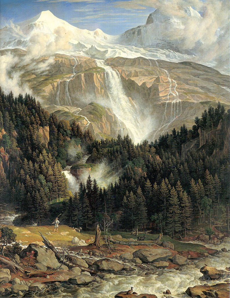 йозеф антон кох шмадрибахский водопад
