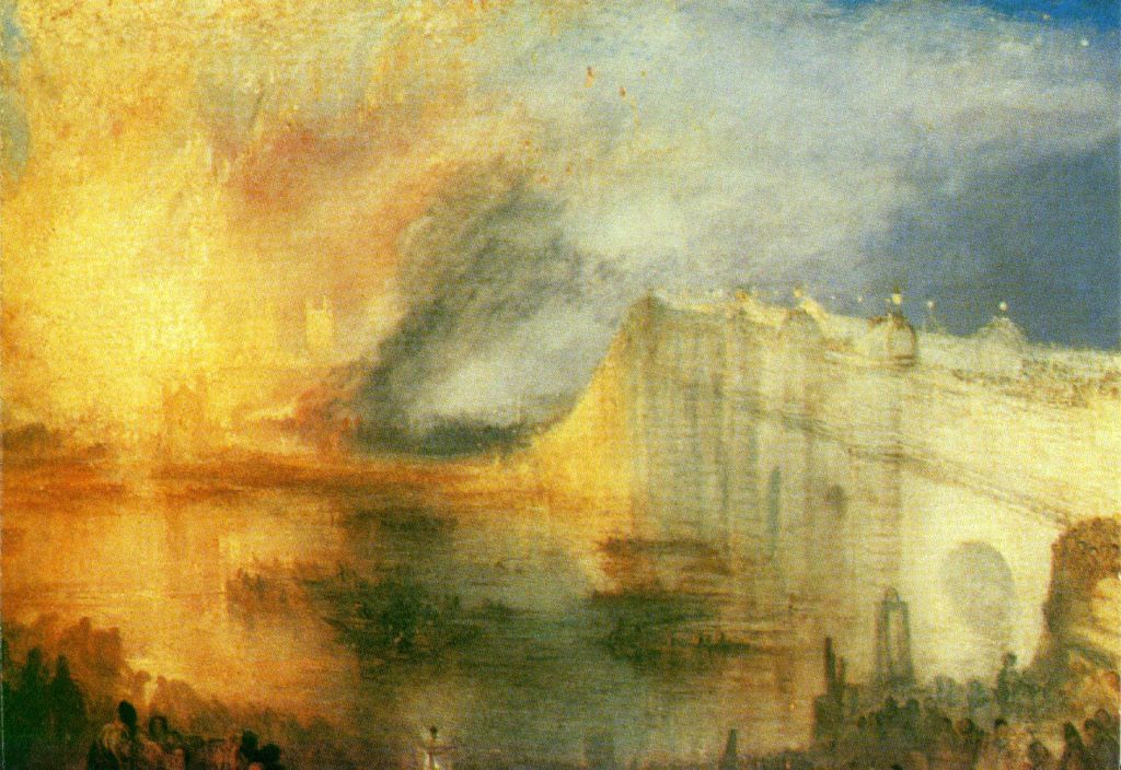 пожар парламента