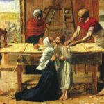 «Христос в родительском доме», Д. Э. Миллес 1850 год, галерея Тейт, Лондон