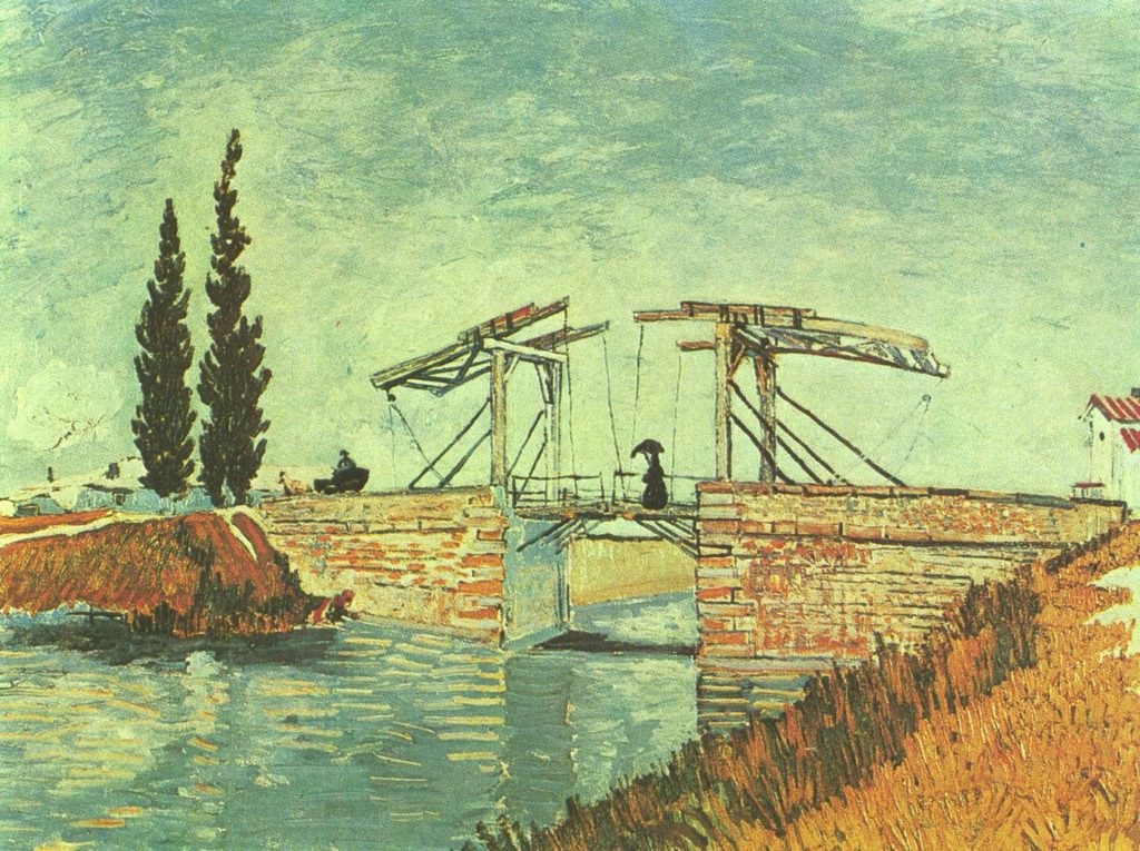 пейзаж с мостом 1888