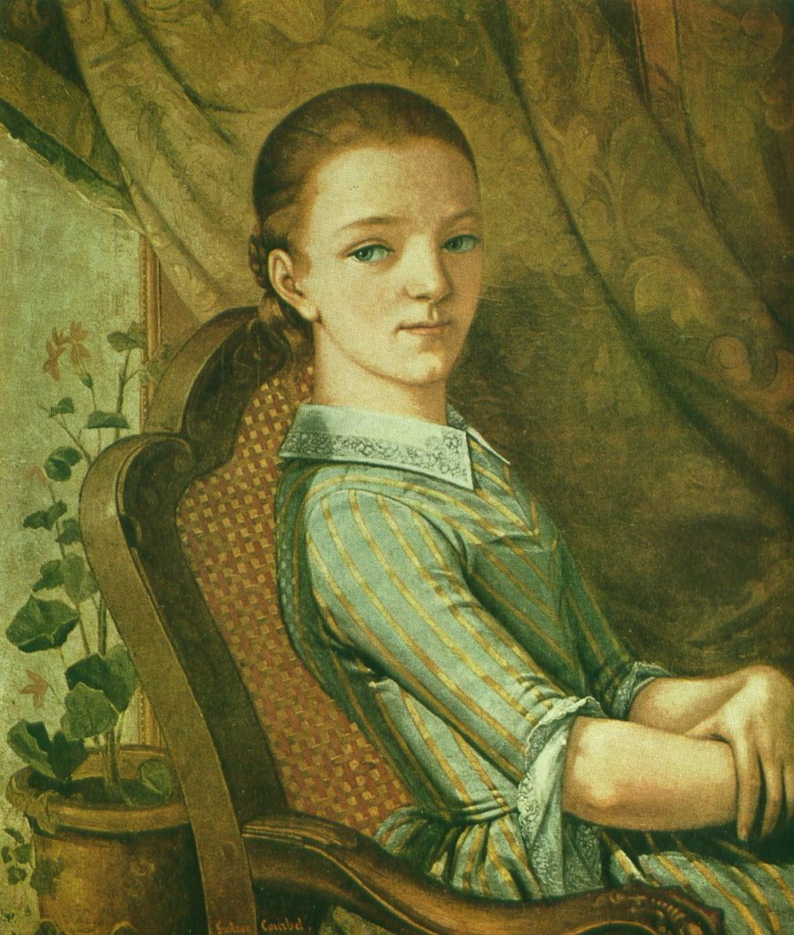 портрет сестры julliet 1844