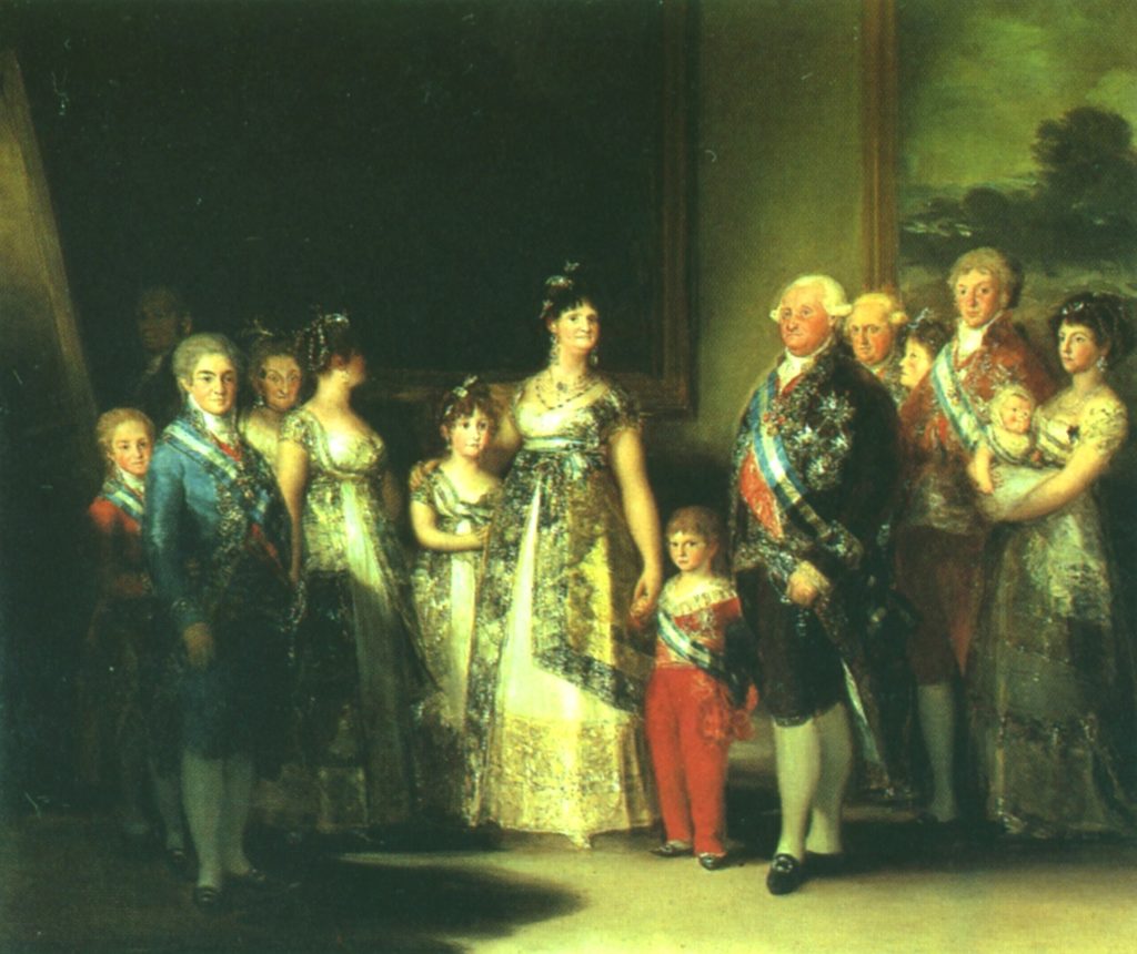 семья Карлоса IV