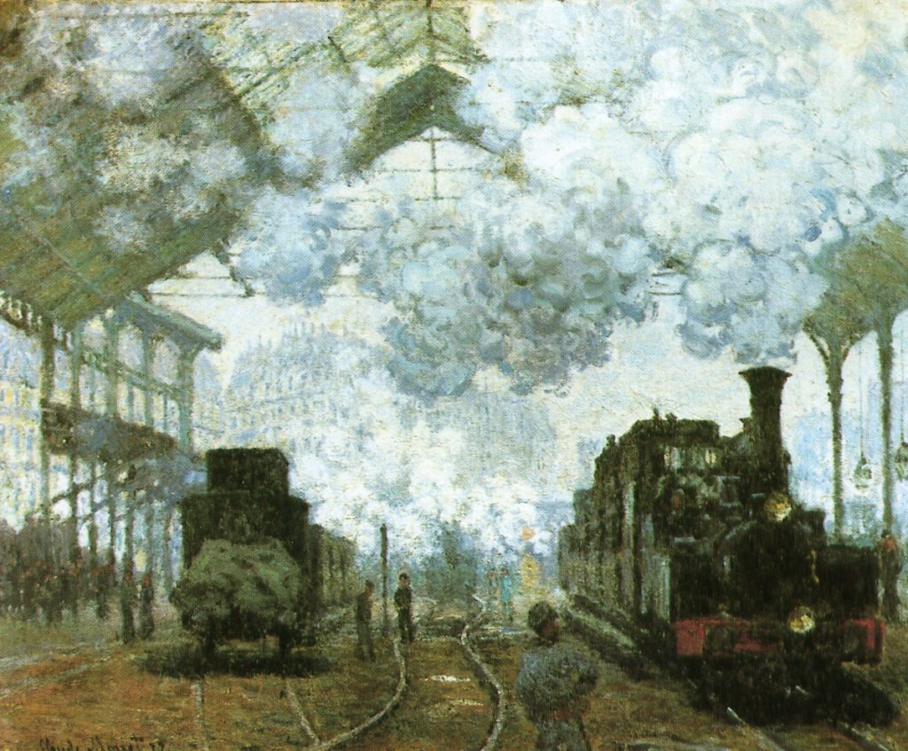Вокзал сен-лазар 1877
