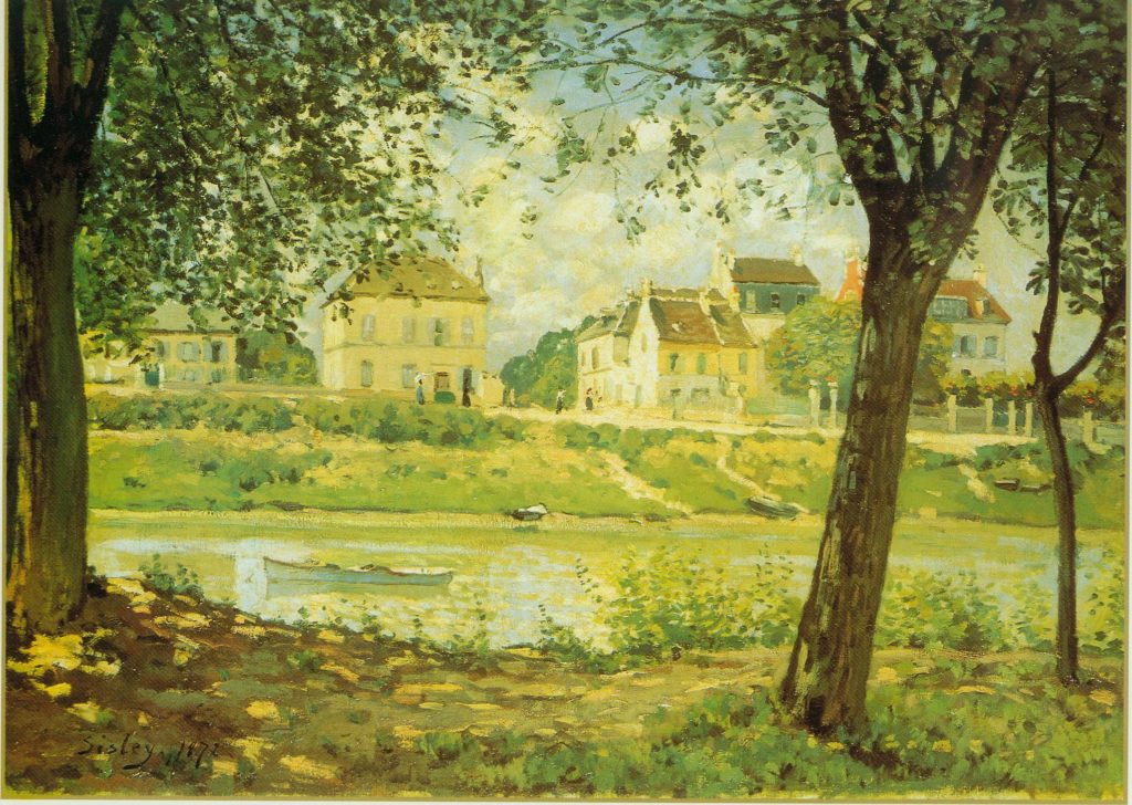 Городок Вильнев Ла Гаренн 1872