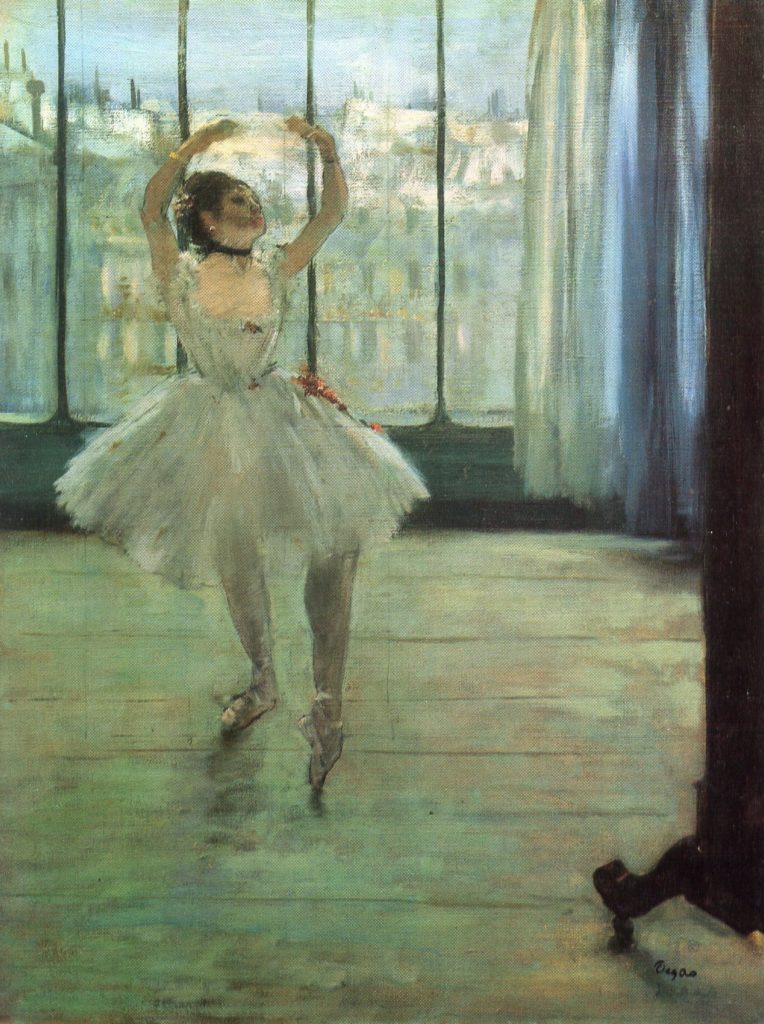 Танцовщица перед окном