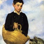 мальчик с собакой 1860-е