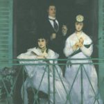 на балконе 1869