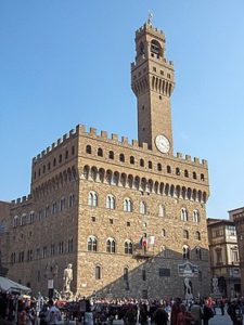 Палаццо Веккьо с башней Арнольфо, Флоренция
