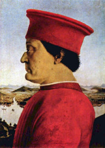 Пьеро делла Франческа. Портрет Федерико де Монтефельтро