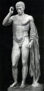 Статуя Германика. Мрамор. Конец 1 в. до н. э. Париж. Лувр
