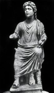 Статуя проповедующего Христа. Мрамор. 3—4 вв. Рим. Музей Терм