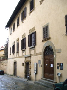 Дом Вазари в Ареццо. Фасад
