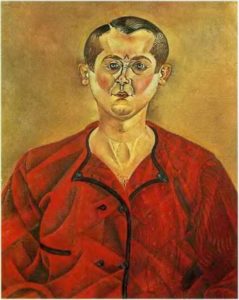 Миро. Автопортрет. 1919; 75x60 см Музей Пикассо, Барселона
