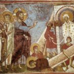 Воскрешение Лазаря. Церковь Богоматери в Асину