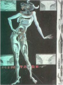 Обложка для журнала «Минотавр». 1936