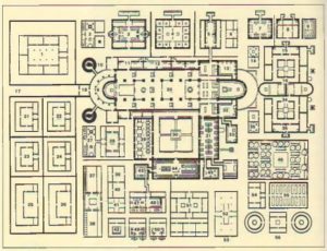Типовой план монастыря, IX в. Санкт-Галлен, Библиотека монастыря