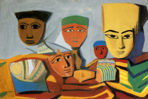 М. Сарьян. Египетские маски. 1911