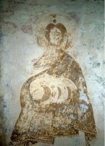 Пророк Даниил. Фреска церкви Успения в Мелетове. 1465 г.
