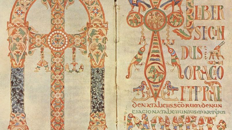 Иллюстрированная книга в контексте монастырской культуры эпохи Меровингов